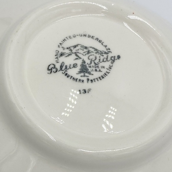Blue Ridge Pottery Bowl Made in USA - Picture 7 of 8